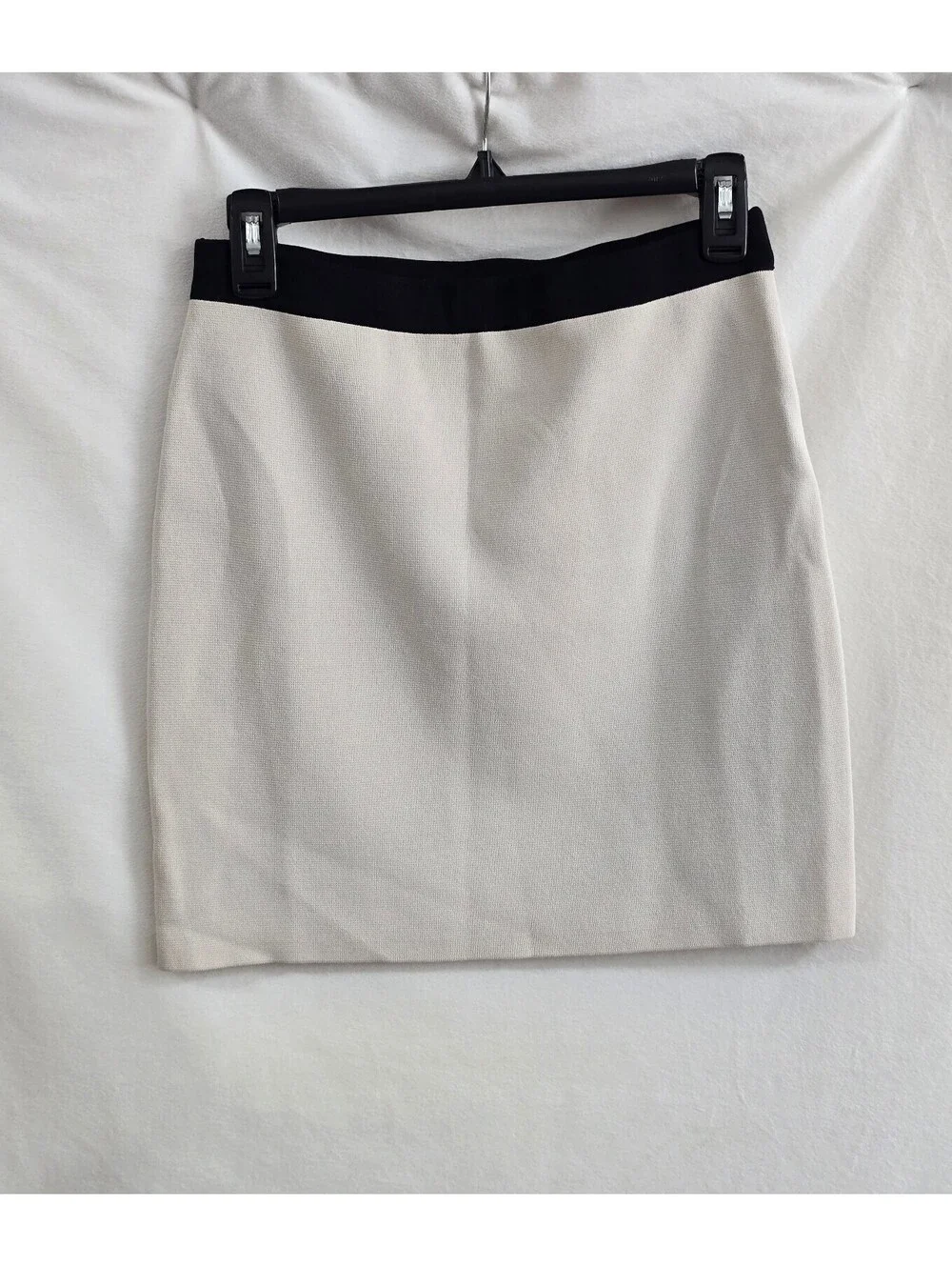 House of Harlow 1960 Beige and Black Crop Top and Mini Skirt Set, Size S